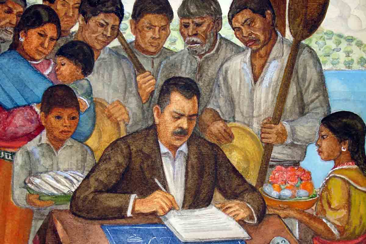 Cárdenas mural michoacan