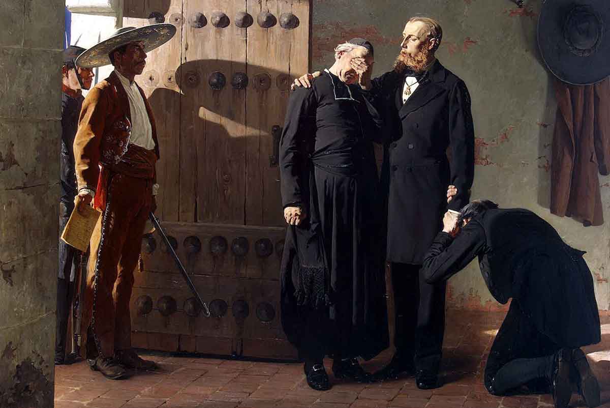 Emperor Maximilian Before Execution Mexico