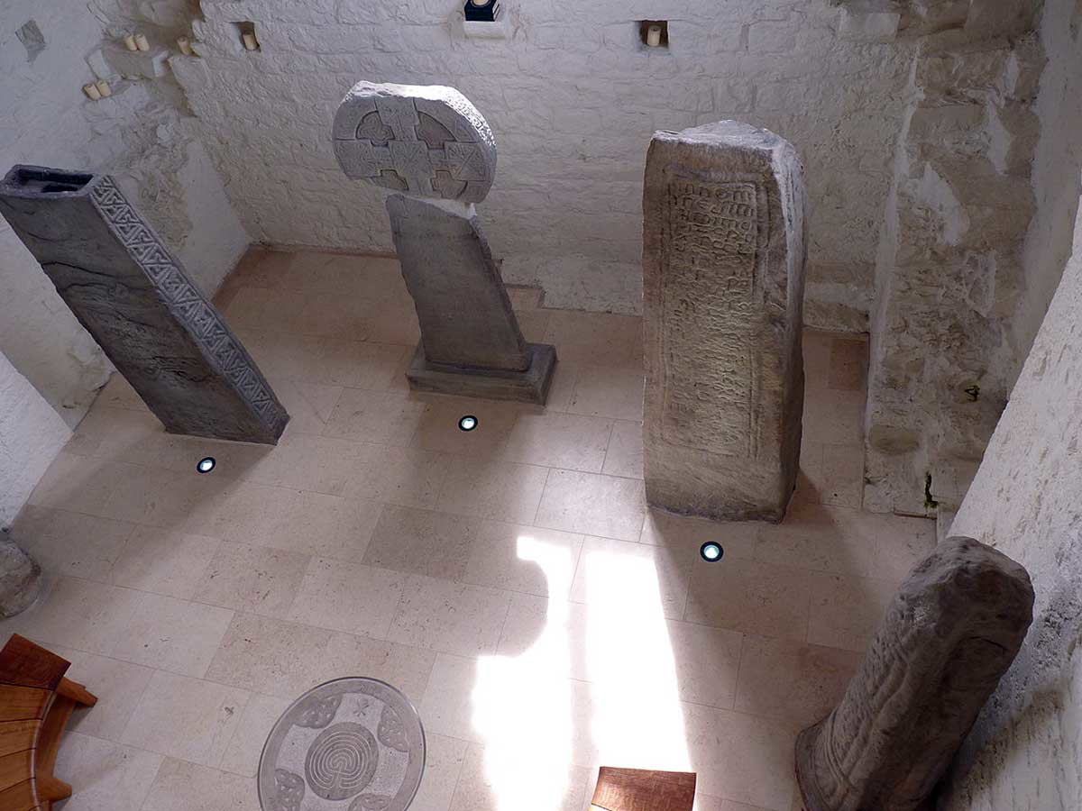 Llantwit major dark age inscribed stones