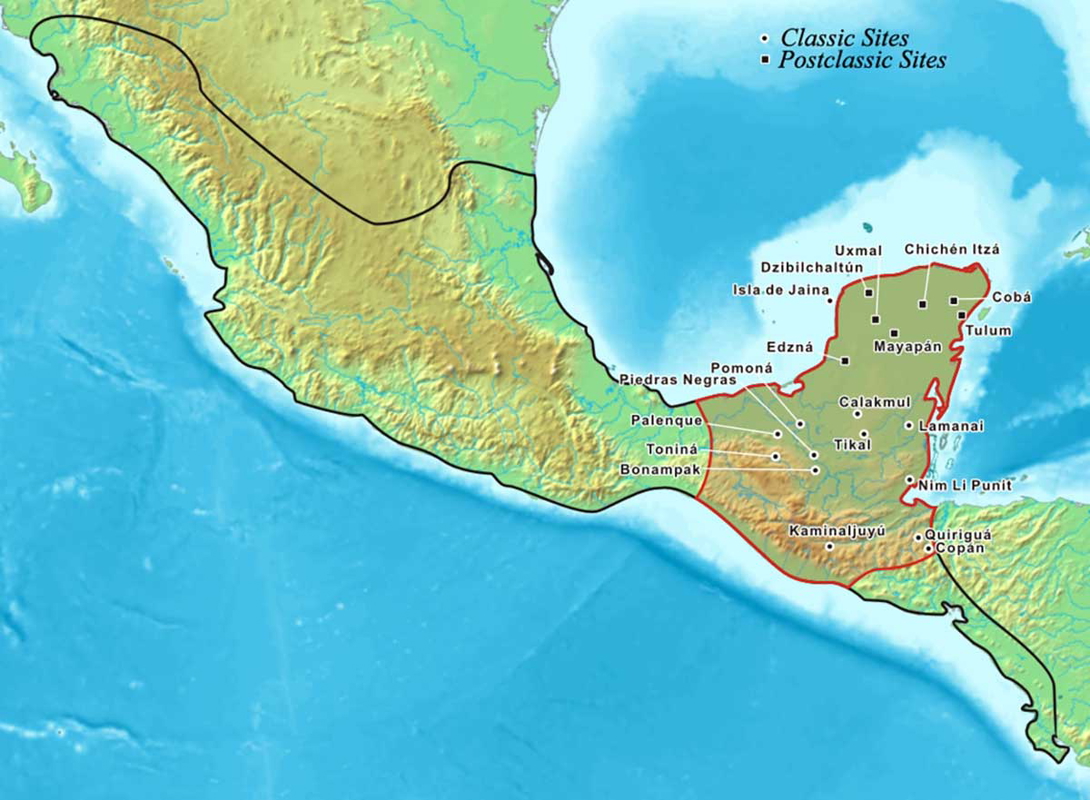 Maya map