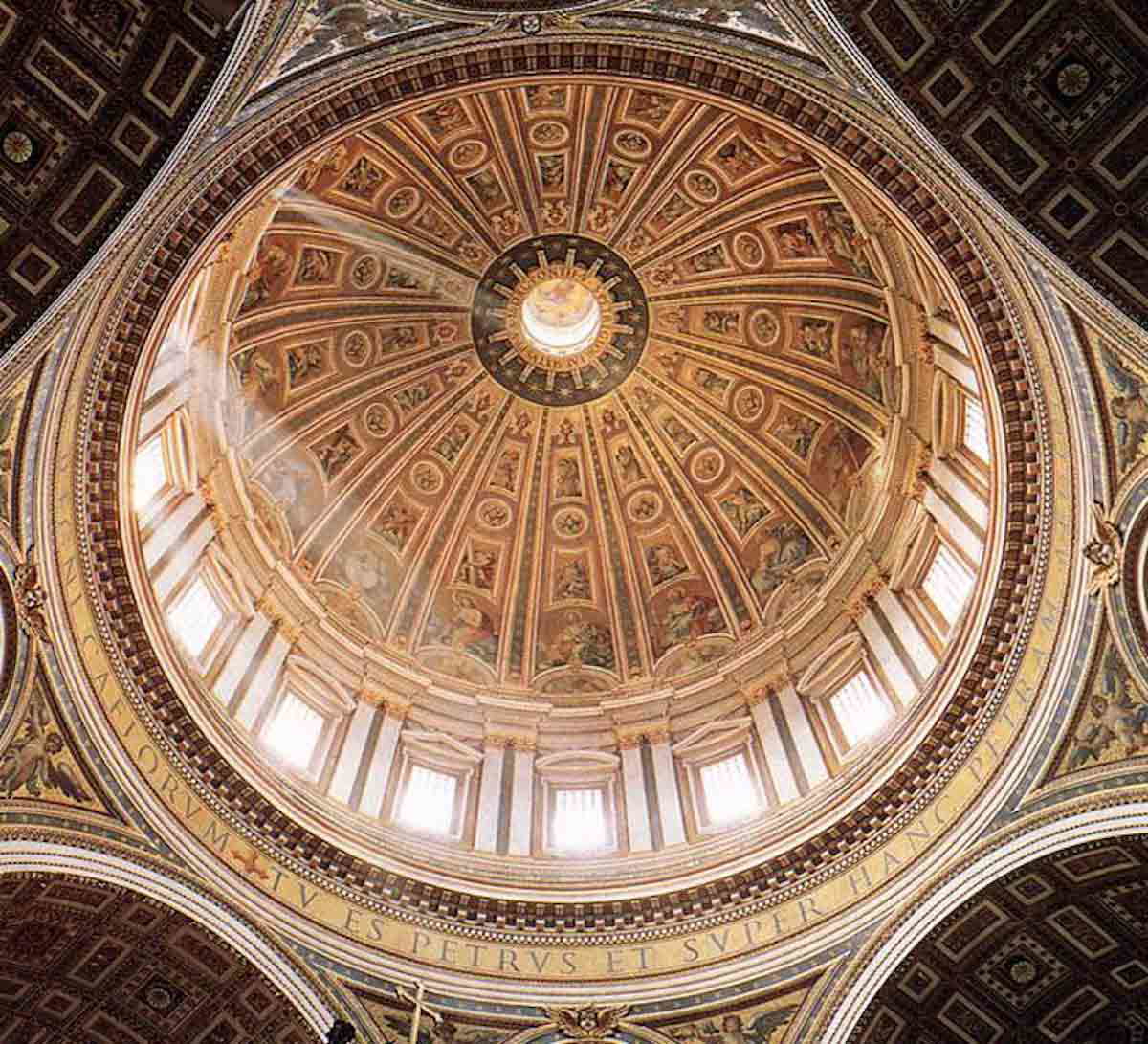 Michelangelo Saint Peter Dome Interior