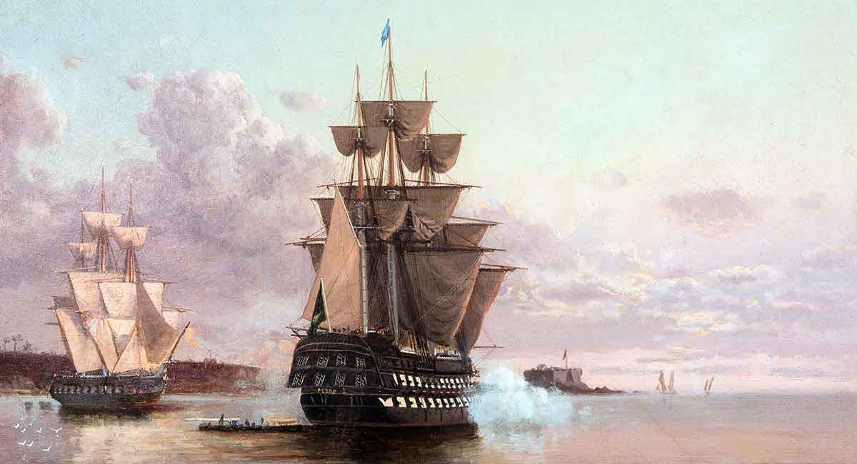 Pedro I Flagship Brazil Navy
