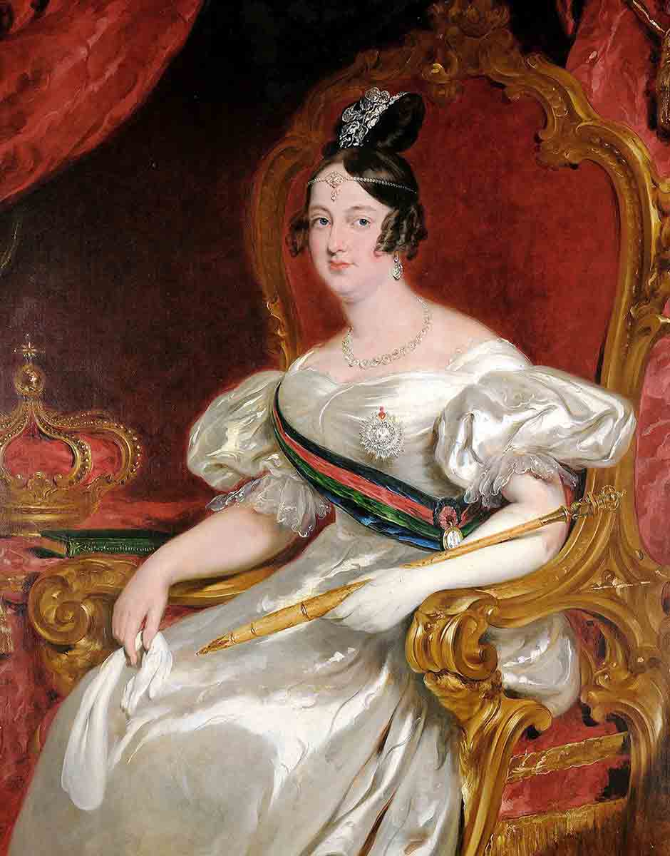 Queen Maria II Portugal