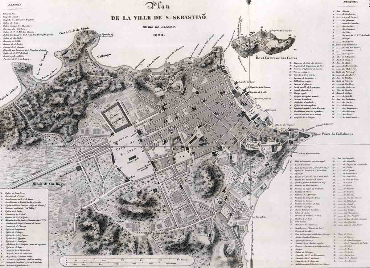 Rio de Janeiro Brazil 1820