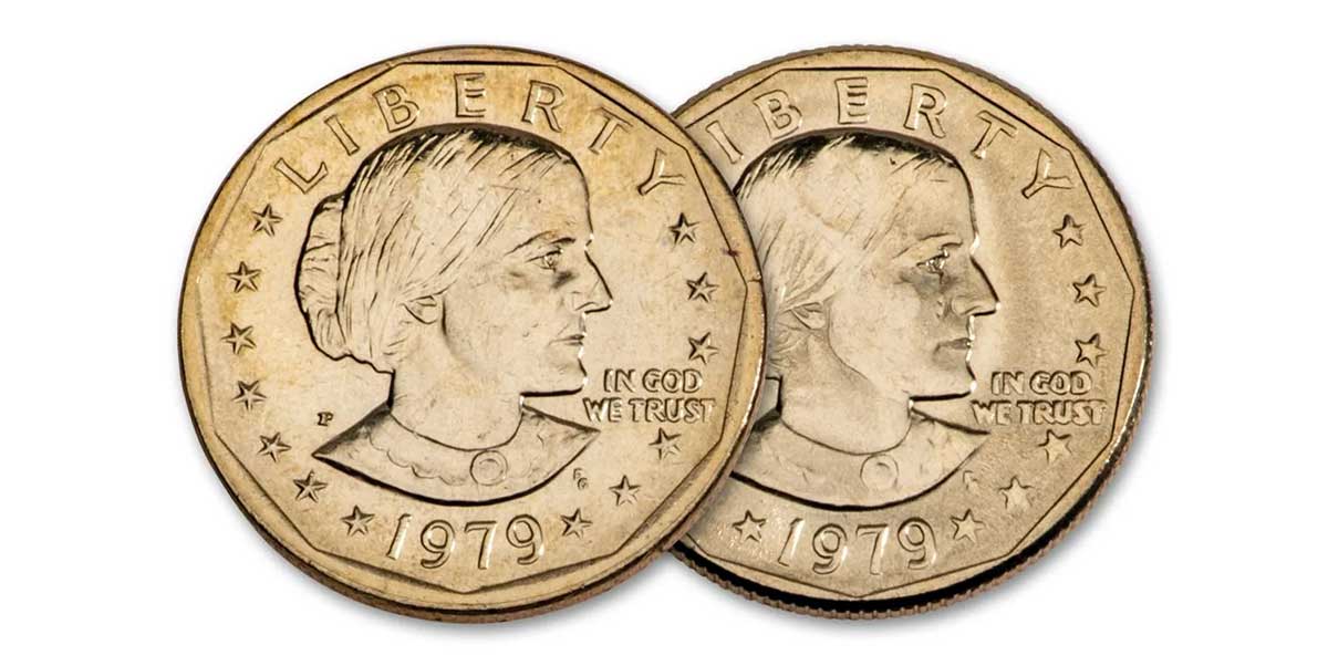 Susan B Anthony coins
