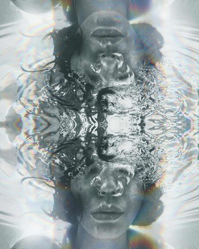 The Reflection abstract art