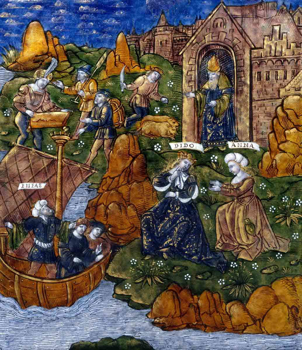 aeneas departs carthage master aeneid metropolitan museum art