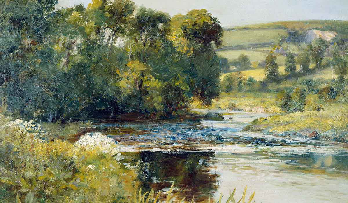 african americans in art bannister streamside painting