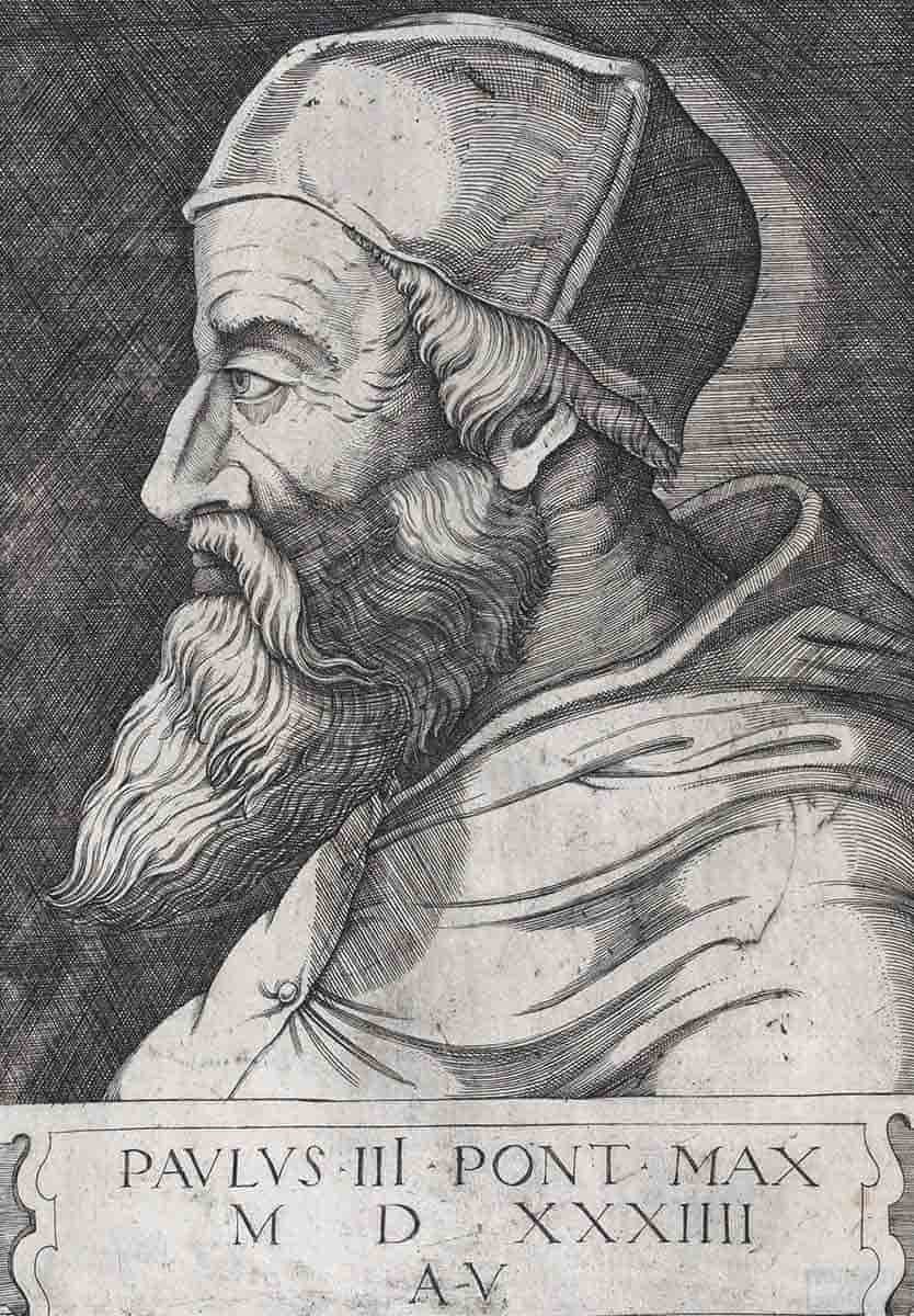 agostino veneziano pope paul met museum