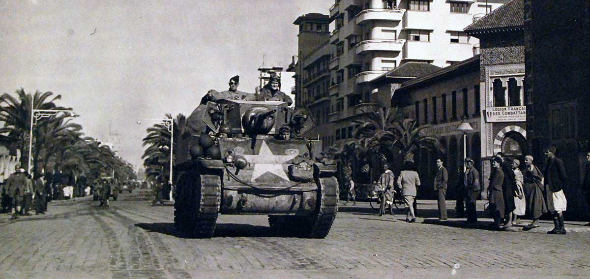 american tanks casablanca