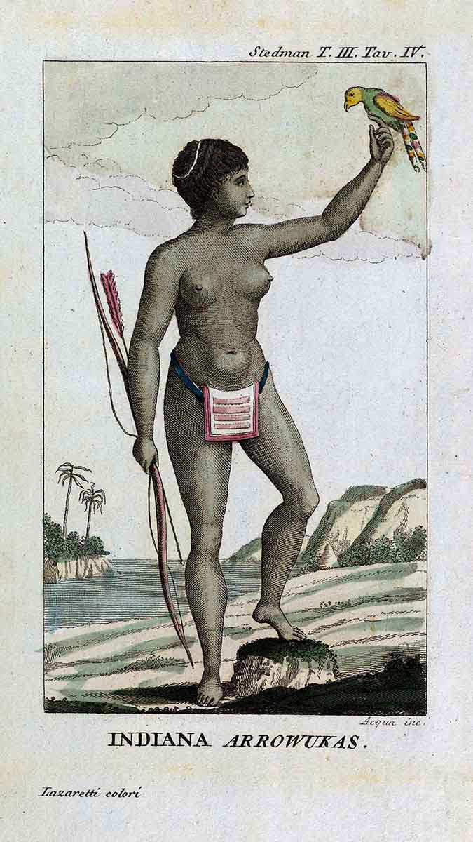 arawak woman caribbean native