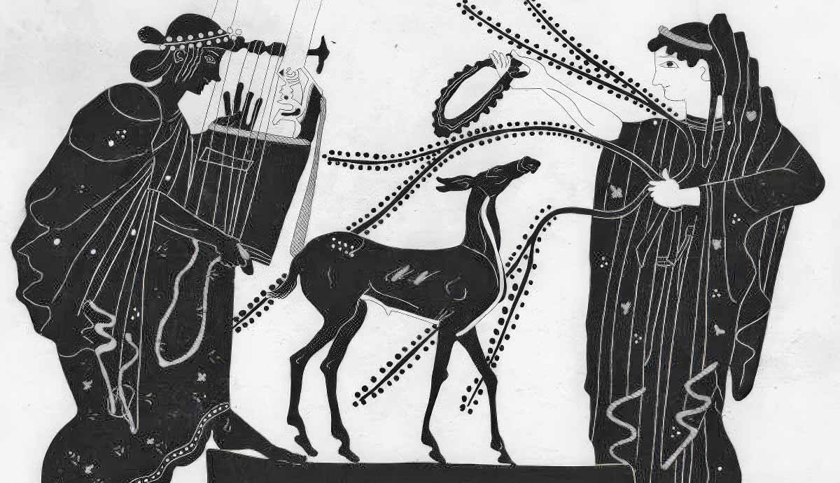 artemis sacred animals goddess mythological pets