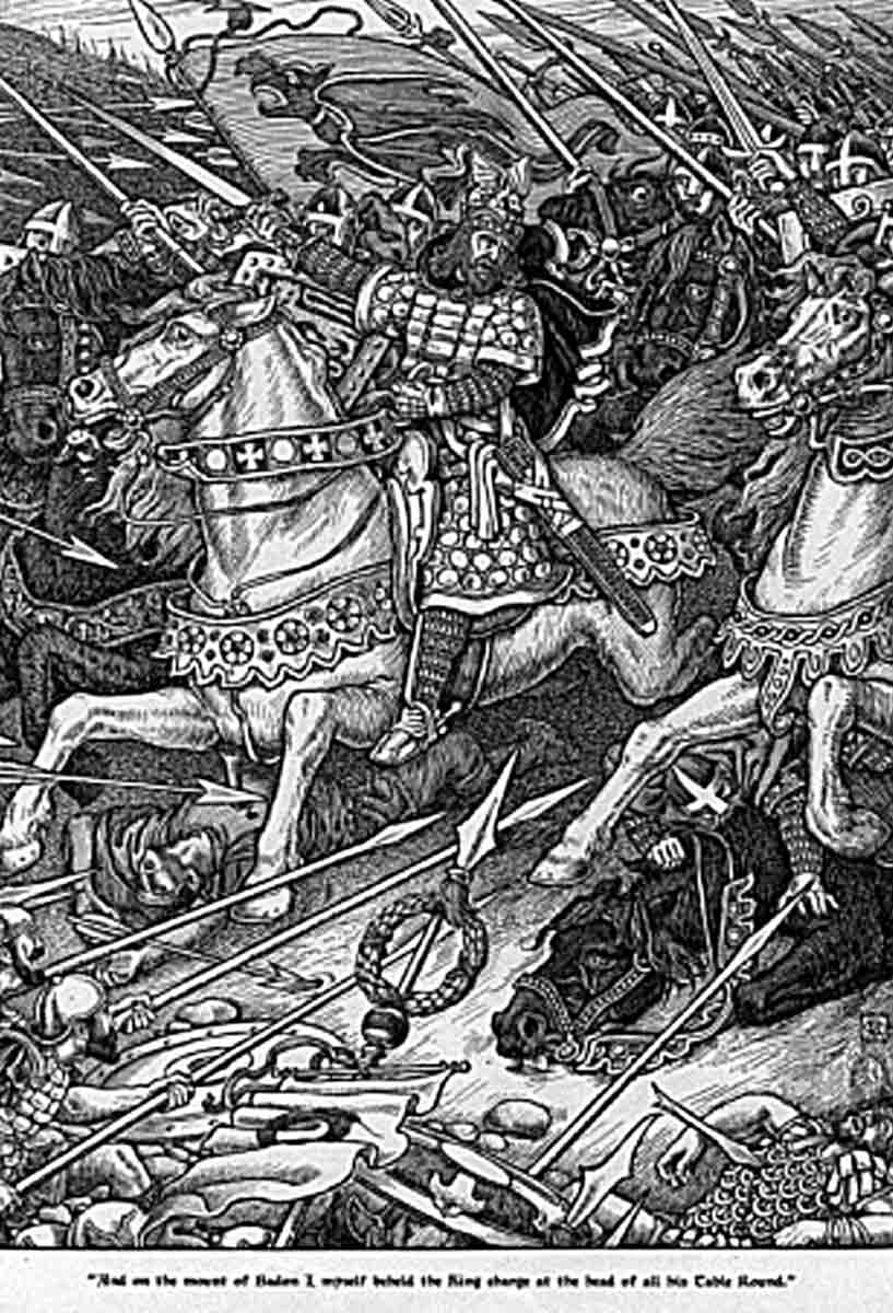 arthur battle mount badon