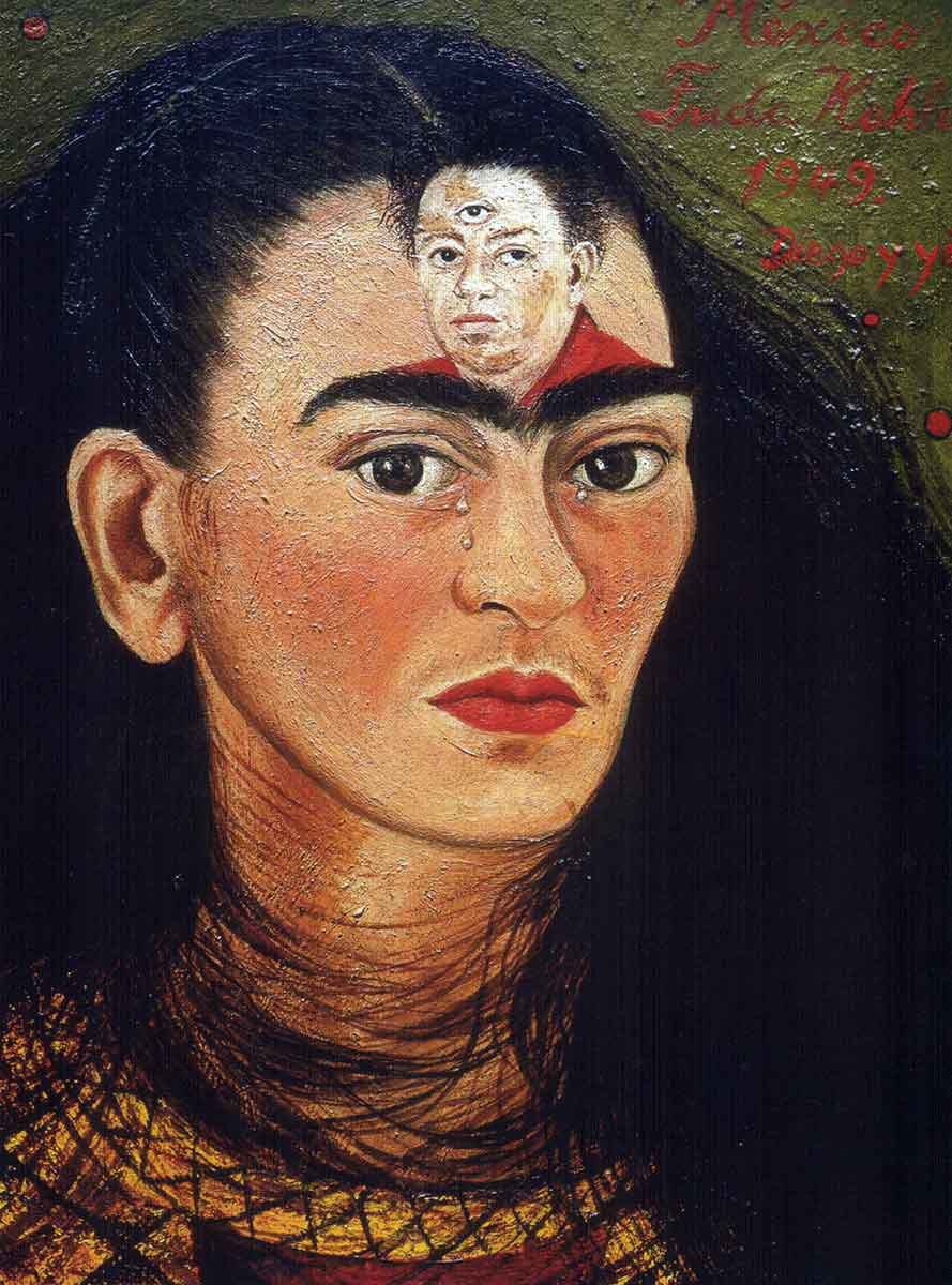 artistic inspiration frida kahlo diego i