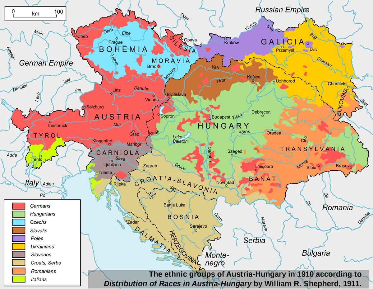 austro hungary ethnicities