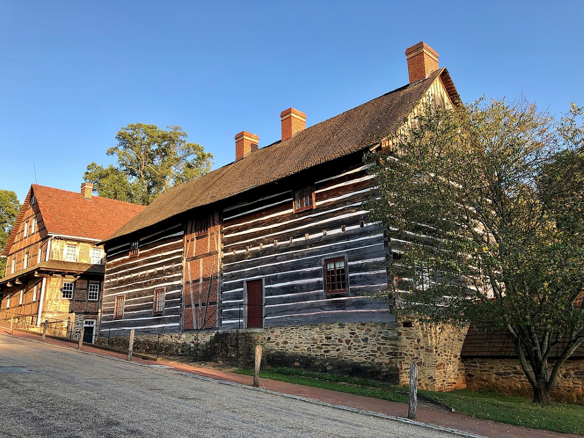 barn single brothers house old salem