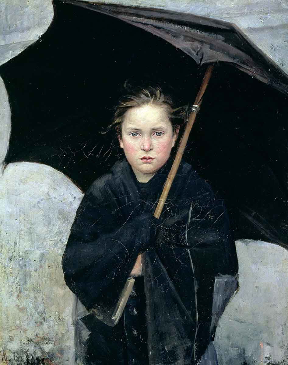 bashkirtseff umbrella painting