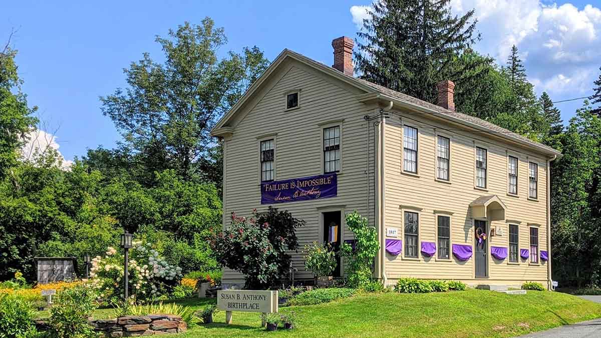 birthplace susan b anthony