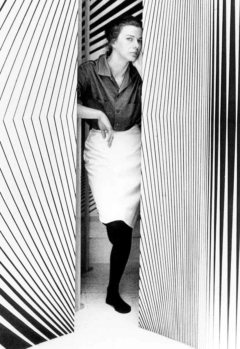 bridget riley vogue 1965