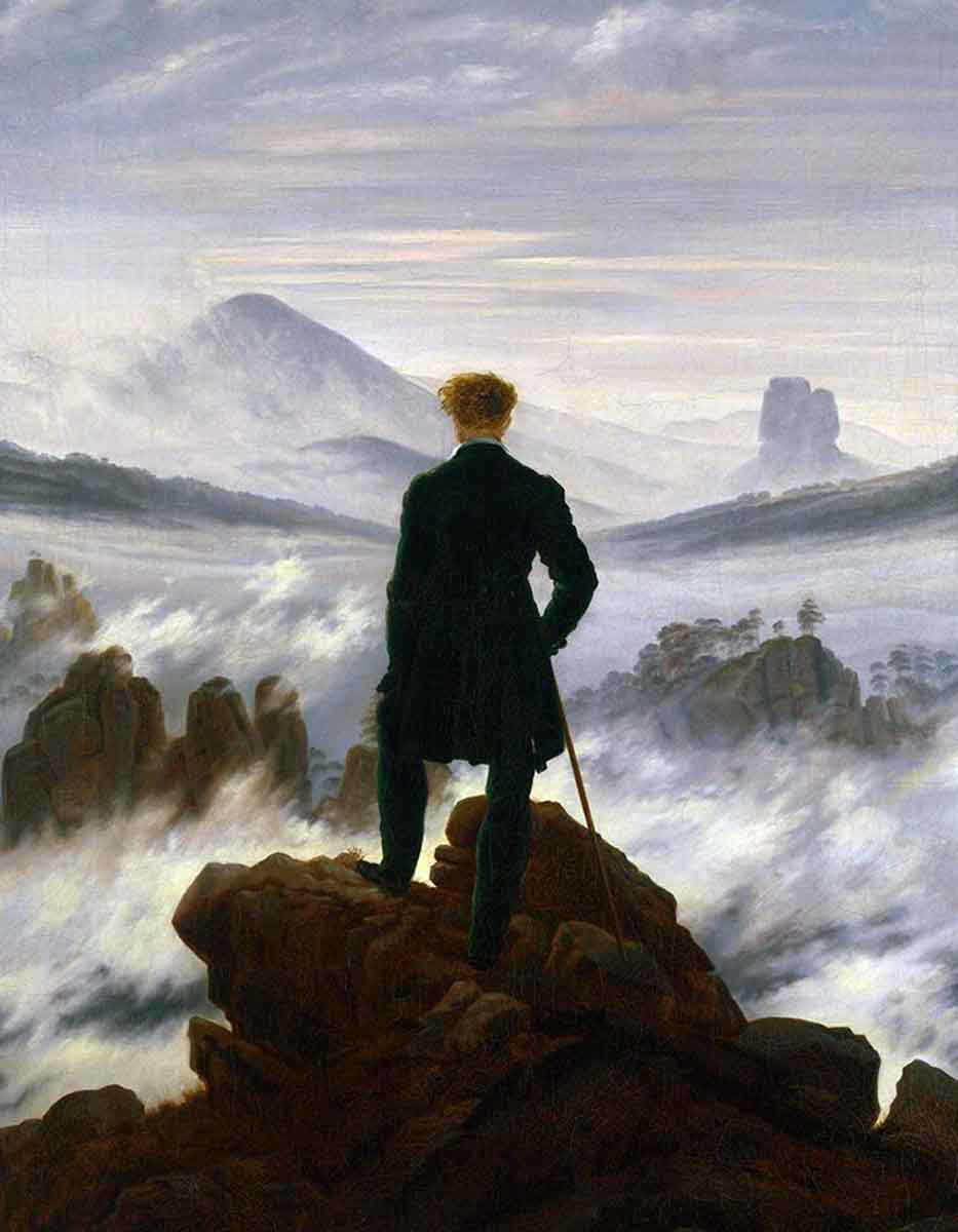 caspar david friedrich wanderer painting