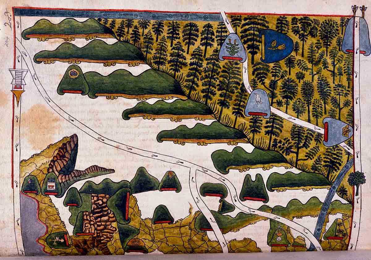 codex tepetlaoztoc map