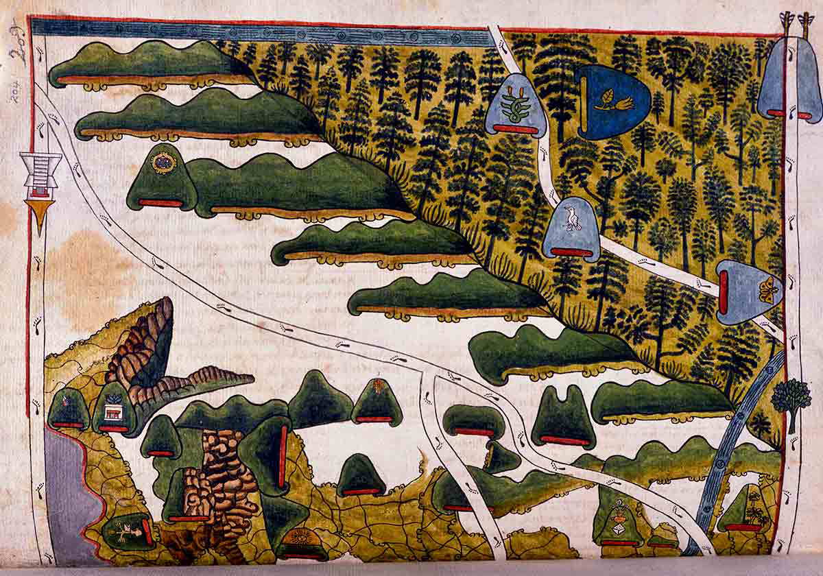 codex tepetlaoztoc map