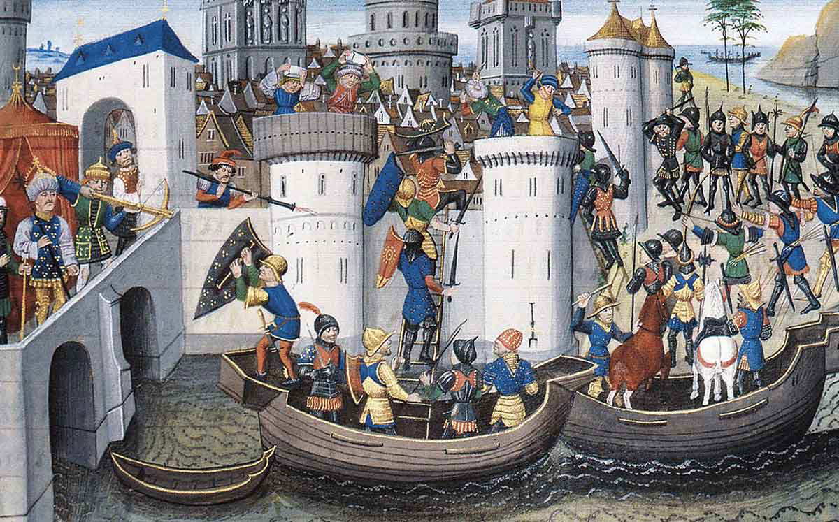 conquest of constantinople david aubert