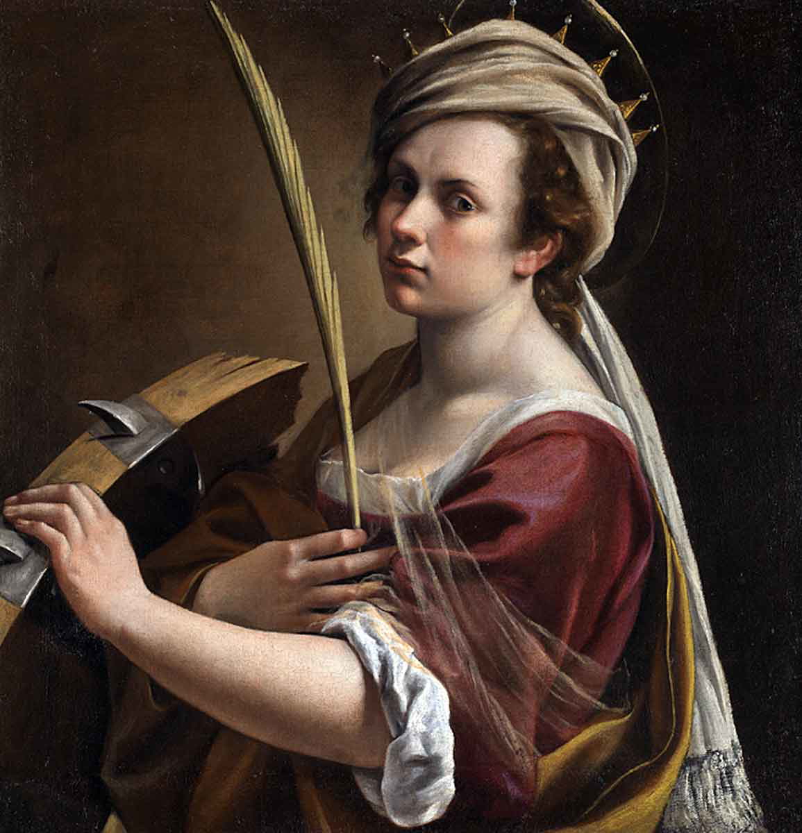 counter reformation artemisia gentileschi saint catherine