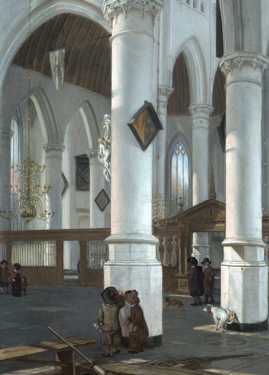 counter reformation emanuel witte delf interior