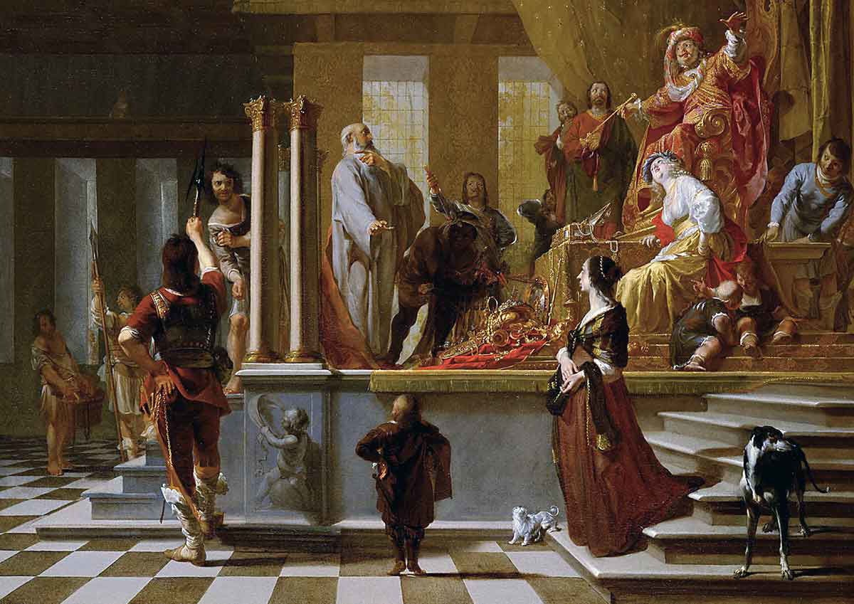 croesus shows his treasures