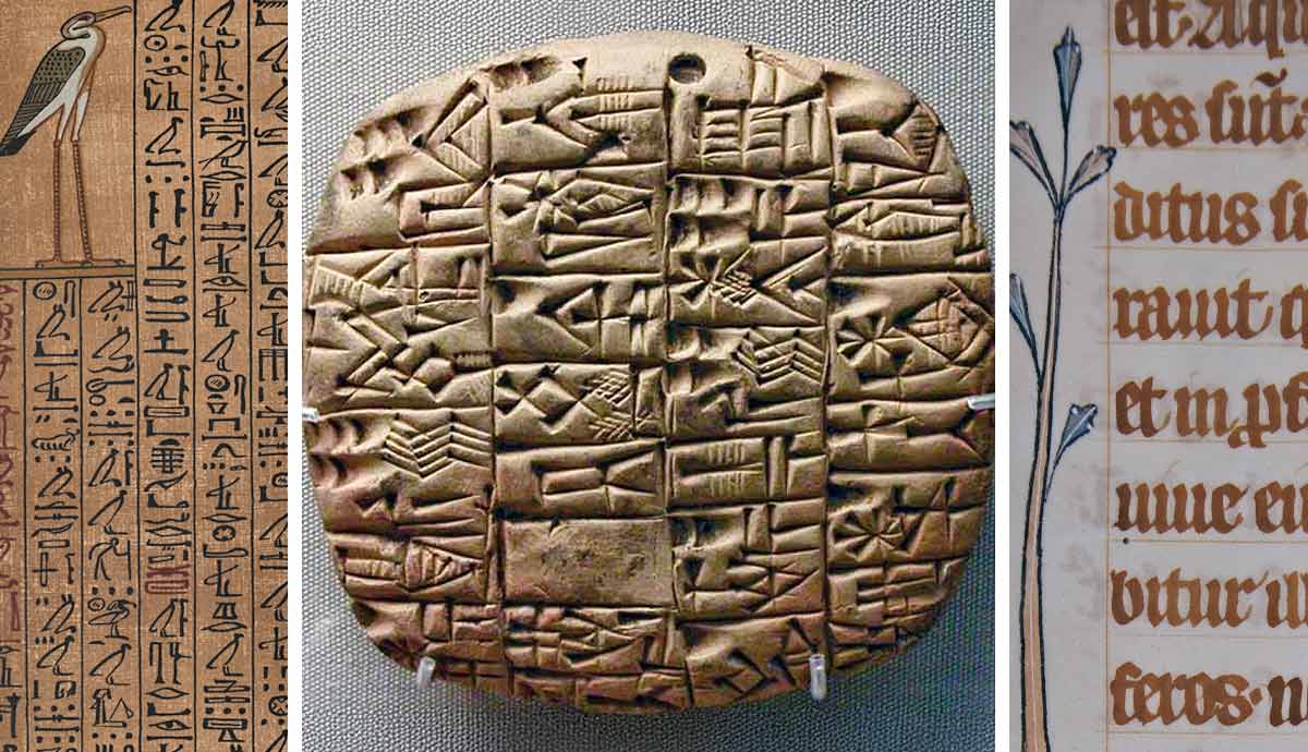 cuneiform tablet papyrus vellum history of paper