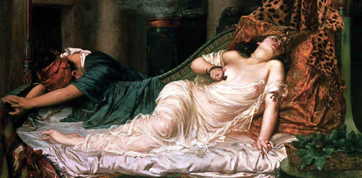 death of cleopatra