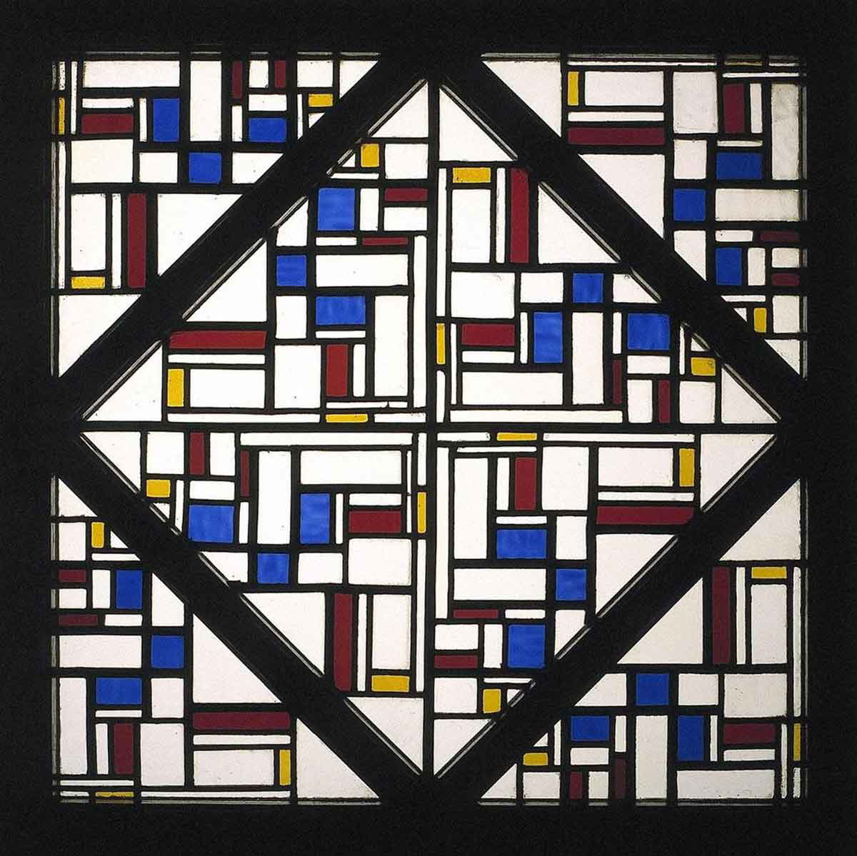doesburg glass art window
