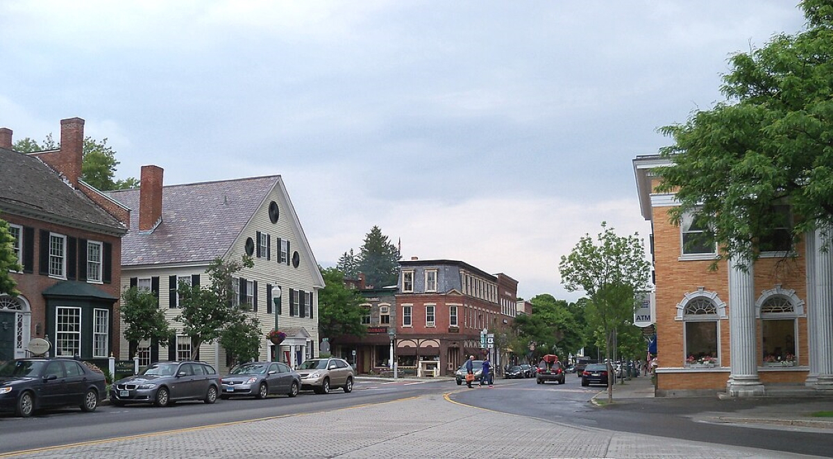 downtown woodstock vermont
