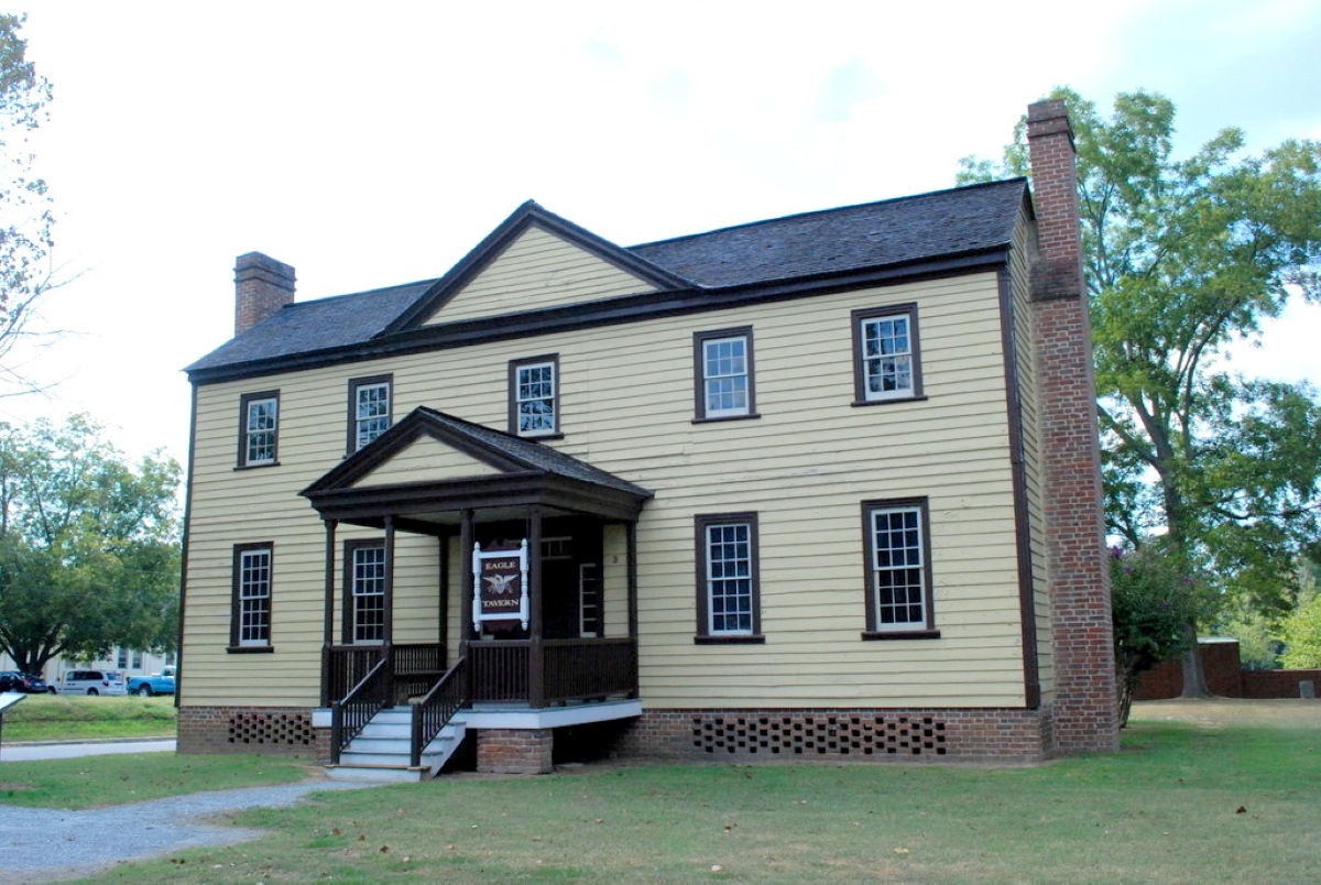 eagle tavern halifax historic district north carolina