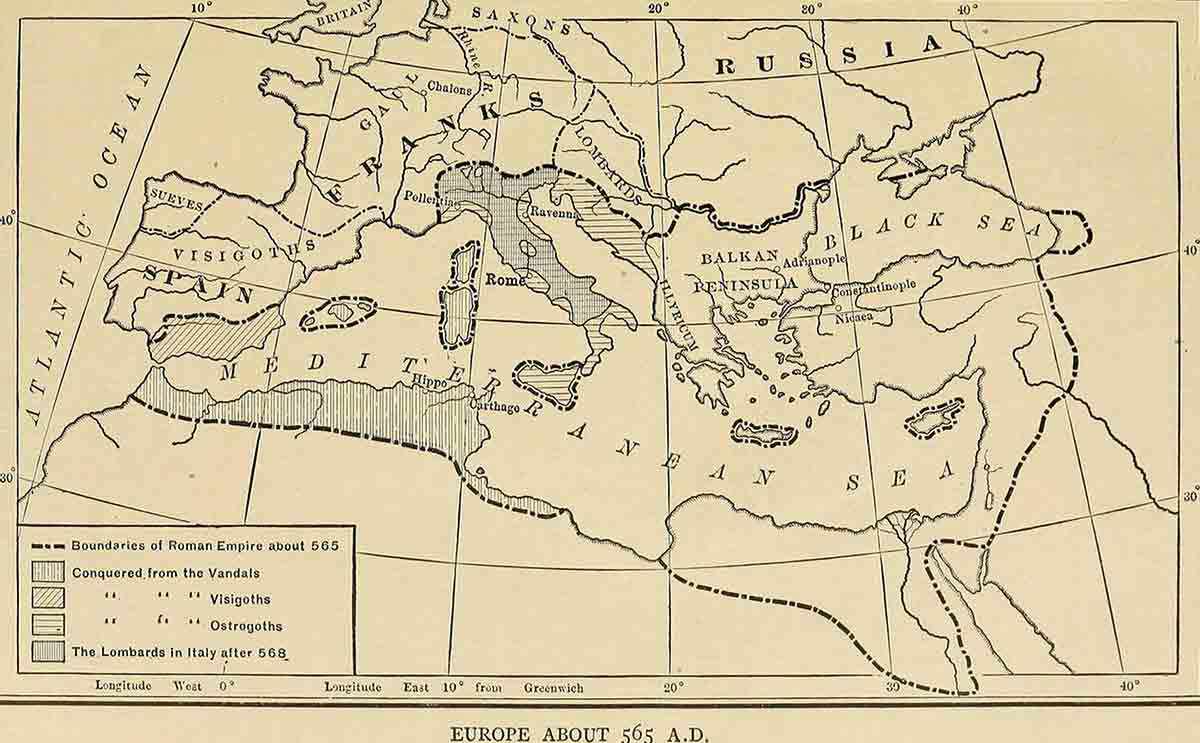 eastern roman empire 6th century