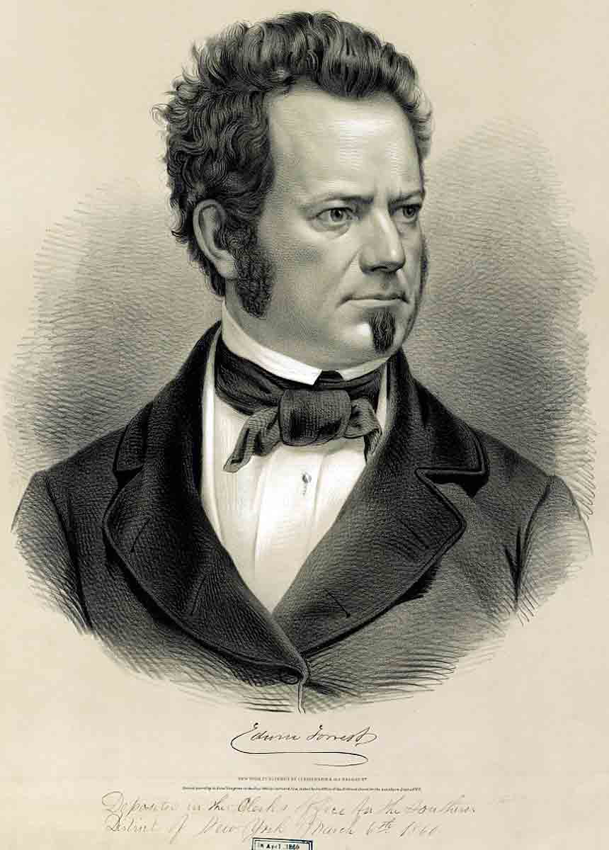edwin forrest photograph
