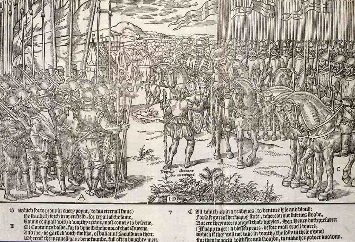 english army negotiate with irish