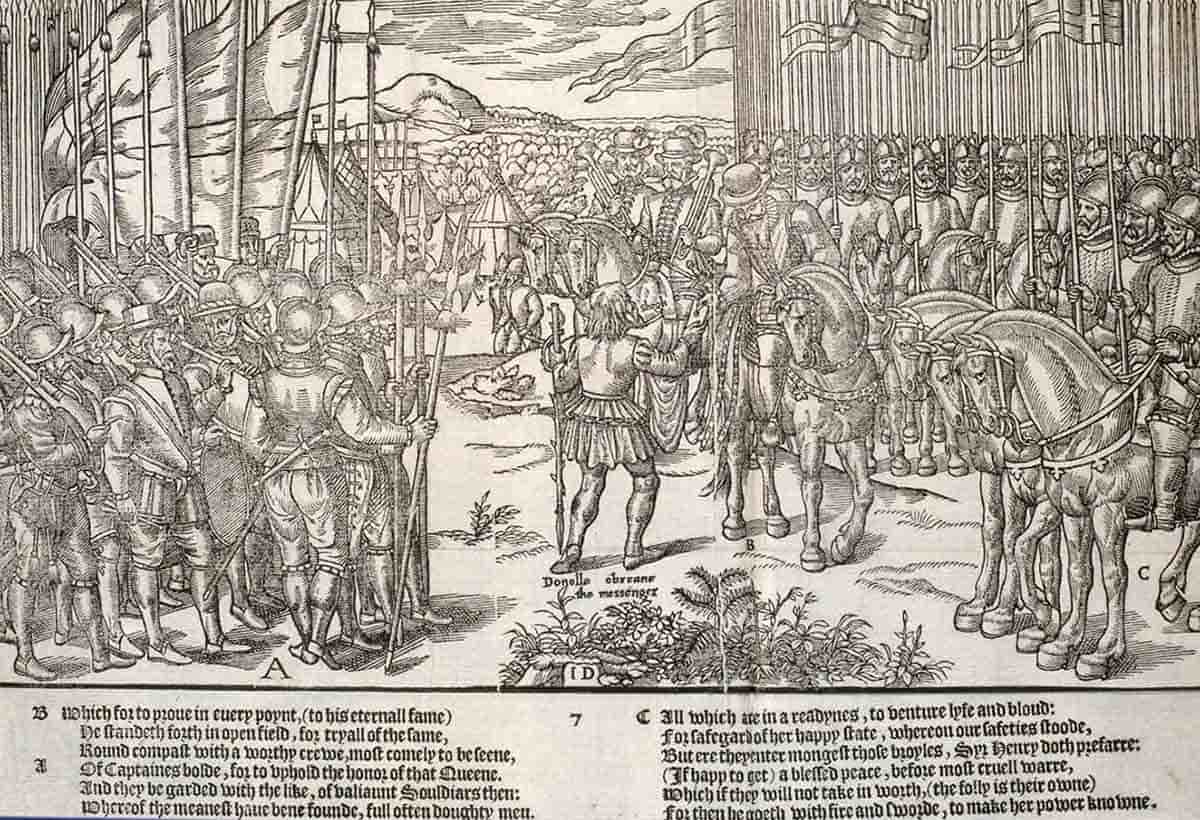 english army negotiate with irish