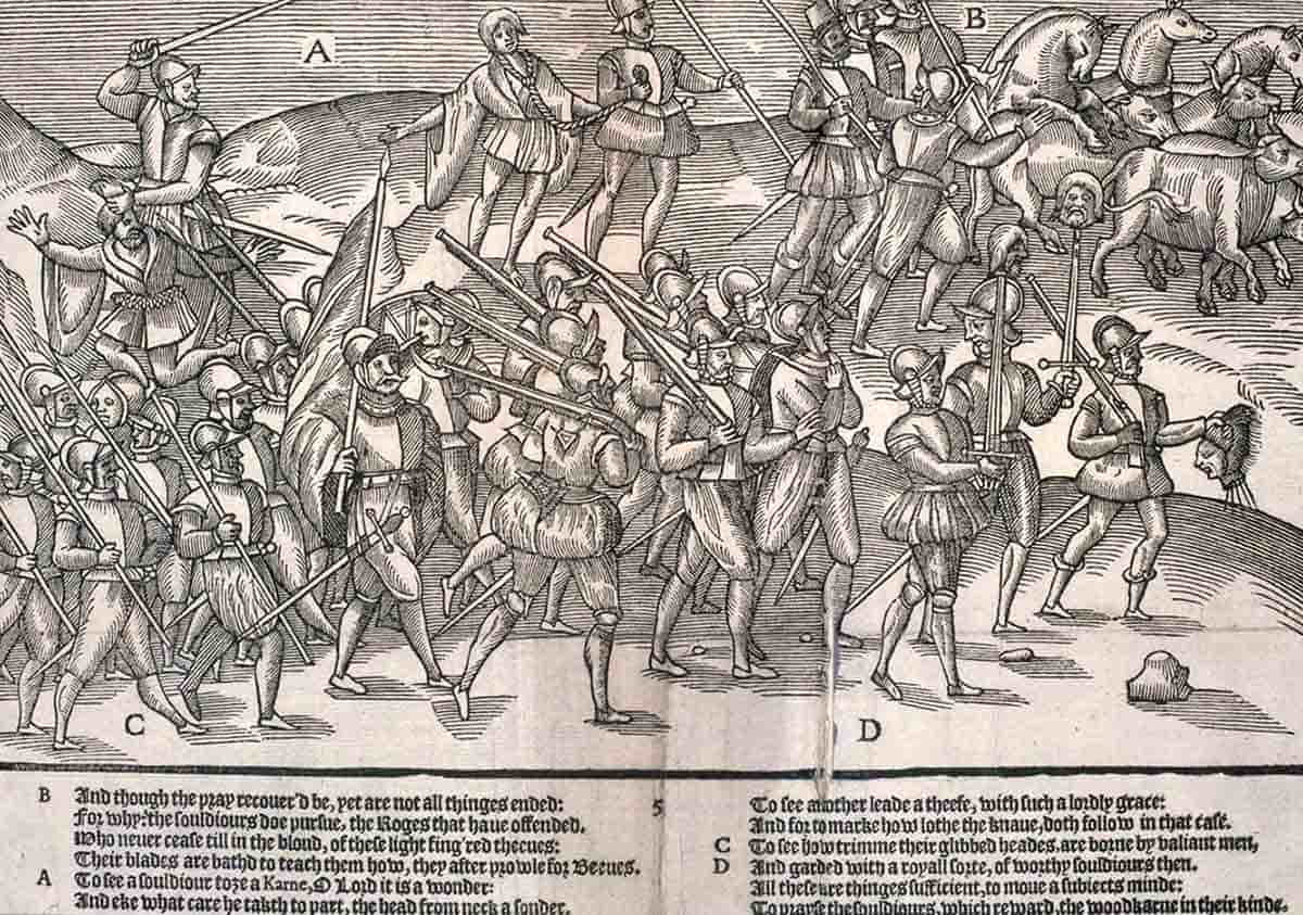 english soldiers march