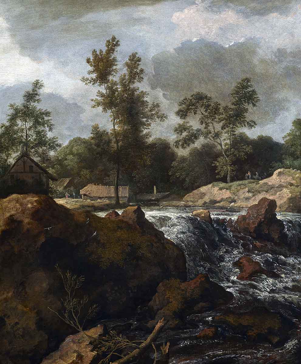 everdingen landscape waterfall