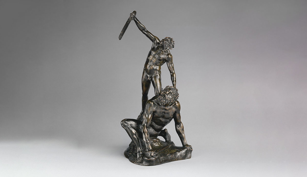fanelli david and goliath sculpture
