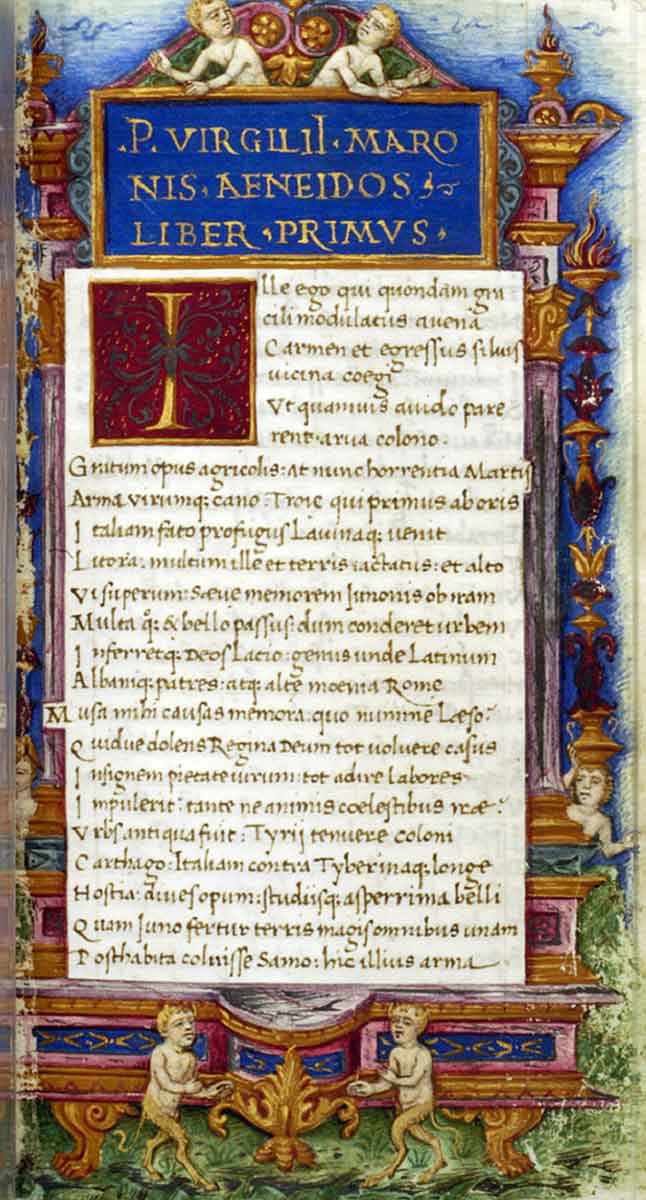 folio aeneid cristoforo majorana