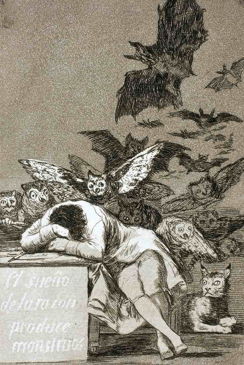 francisco goya sleep of reason painting