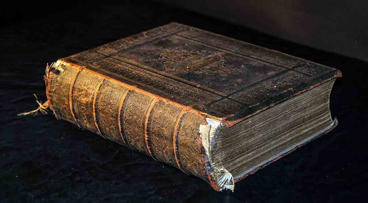fraying spine rare books