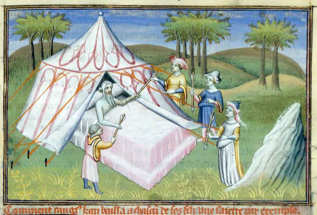 genghis khan deathbed