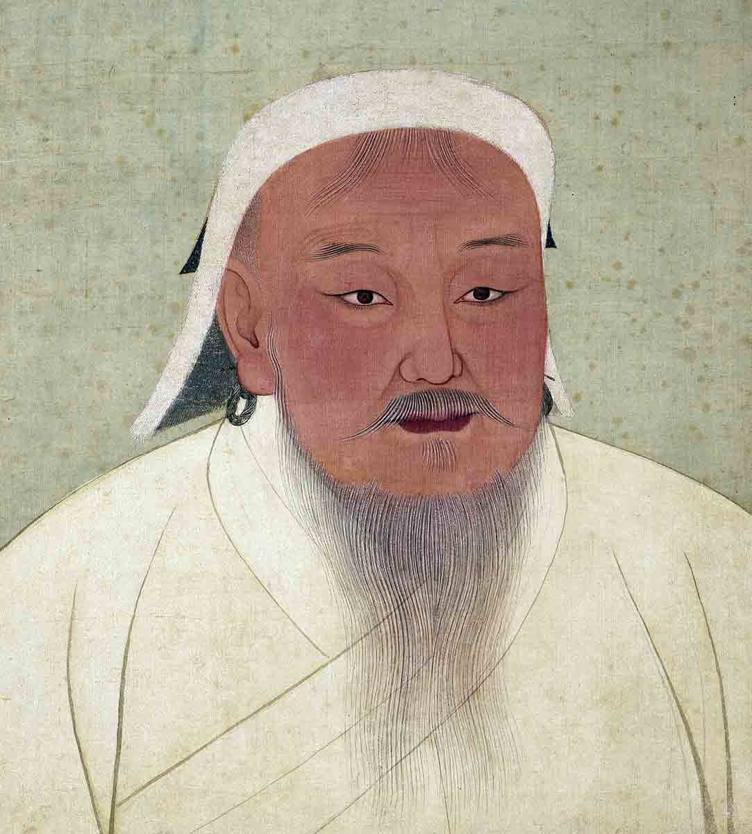 genghis khan yuan portrait