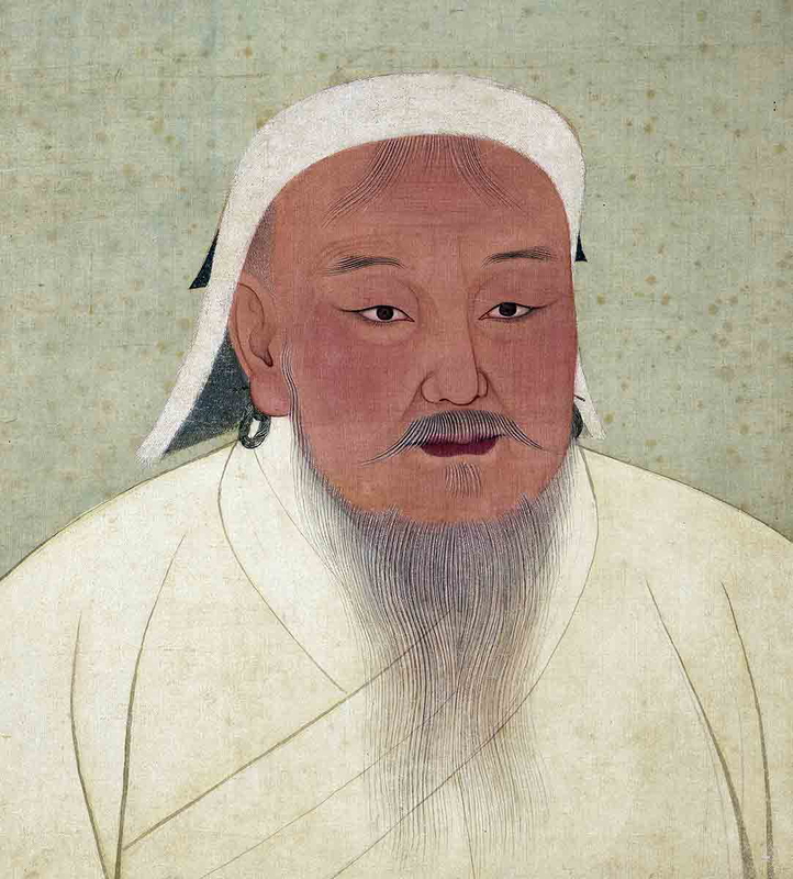 genghis khan yuan portrait