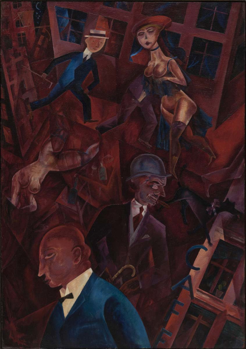 george grosz metropolis painting