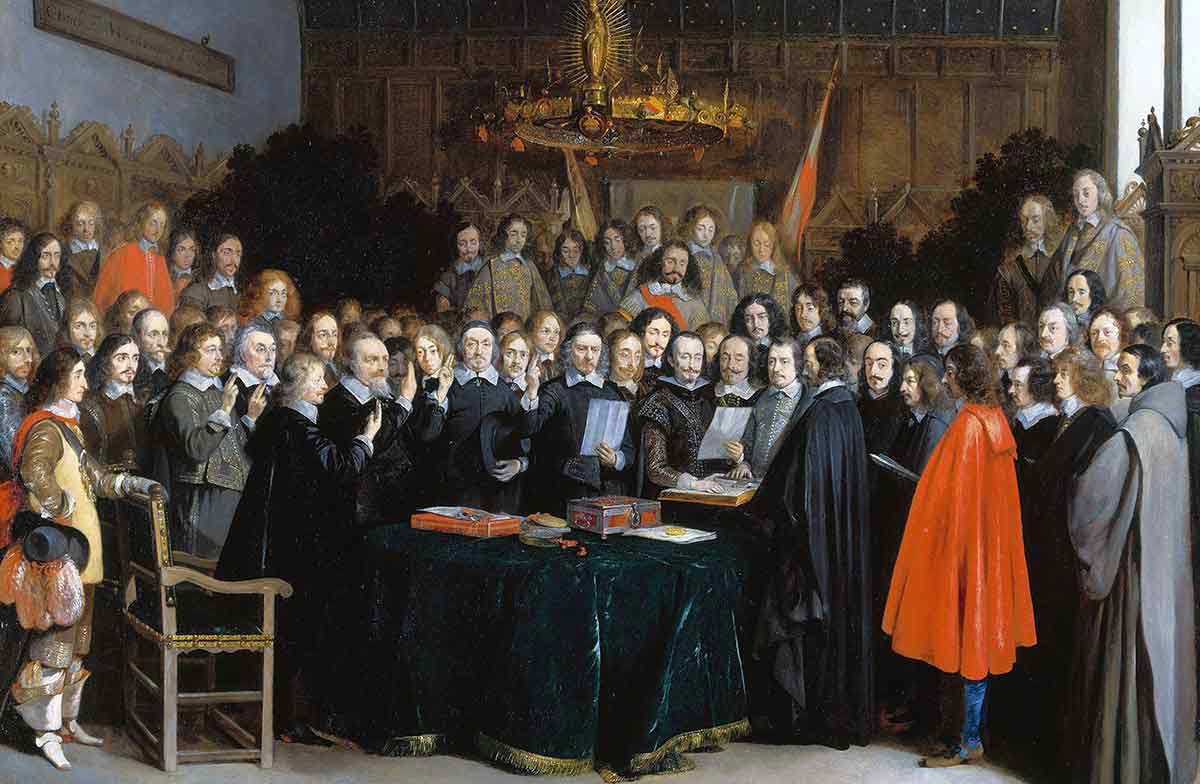 gerard ter borch ratification spanish dutch treaty painting